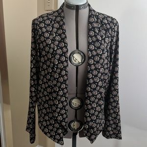 Sparkle & Fade Printed Blazer (L)